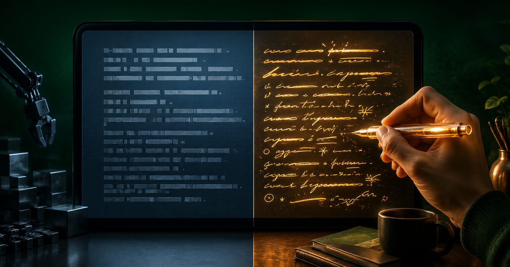 How to write marketing content that doesn't sound AI-generated — Key For Riches Content guide